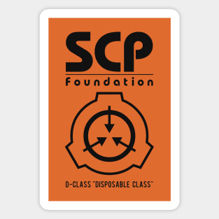 SCP D-Class - black Magnet